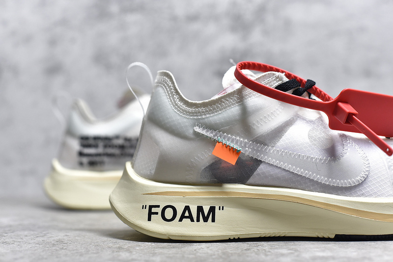 Authentic OFF-WHITE x Nike Zoom Fly SP GS